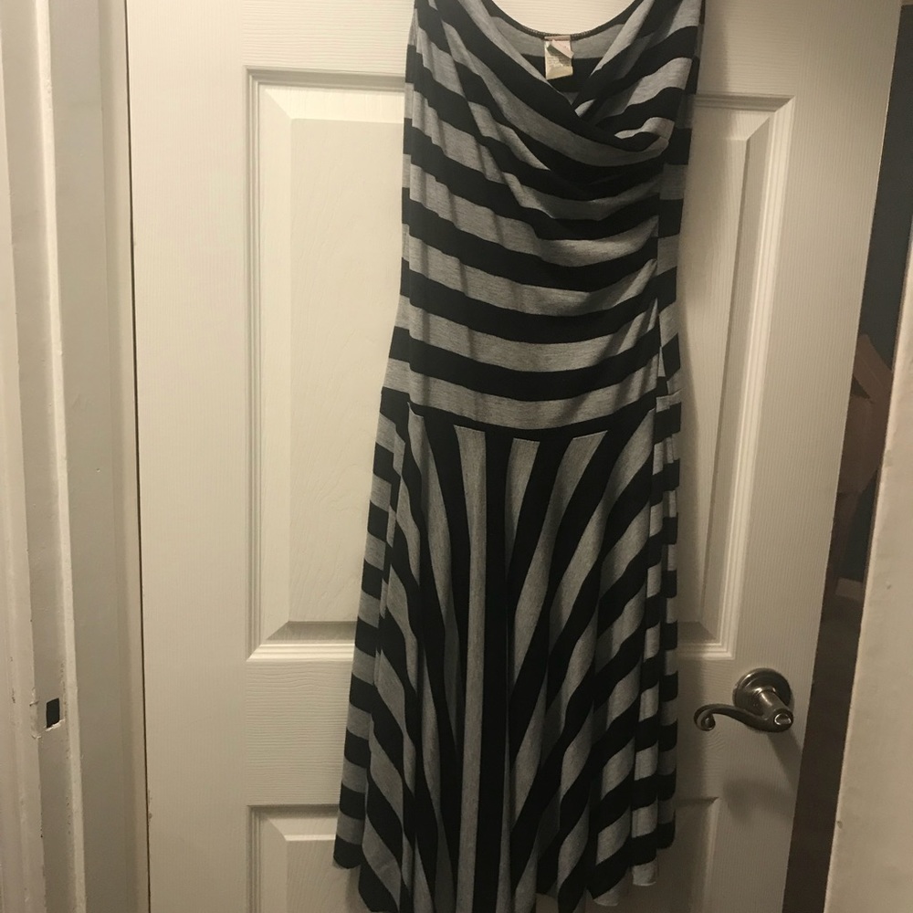 Striped tank dress